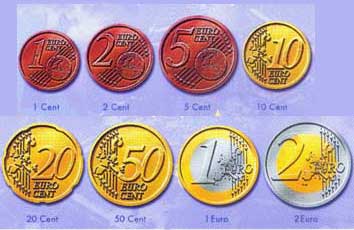 euro coins